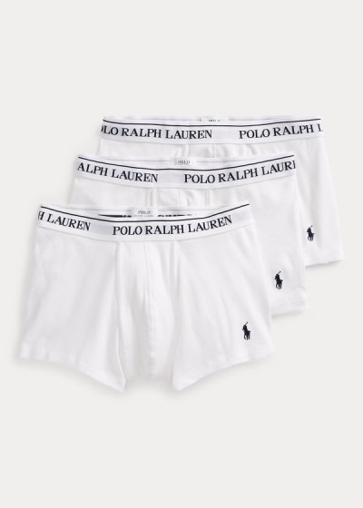 Maletero Polo Ralph Lauren Hombre Blancos - Cotton 3-Pack - OHWQK8490